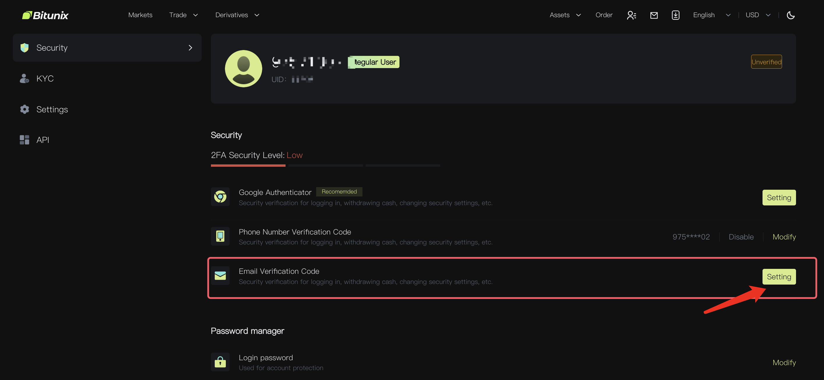 How To Set Up Email Bitunix Help Center