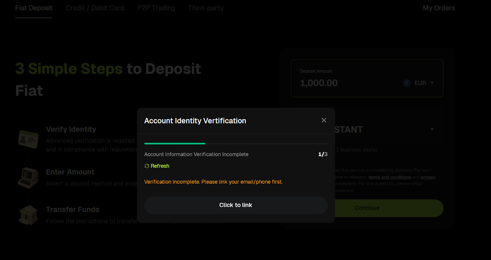 How to Deposit EUR via SEPA and Convert to Crypto on Bitunix – Bitunix Help  Center