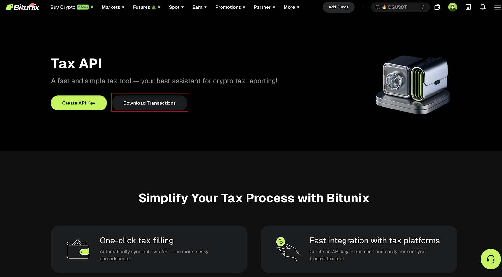 Bitunix Launches Full Transaction History Export Function for a Tax Report  – Bitunix Help Center